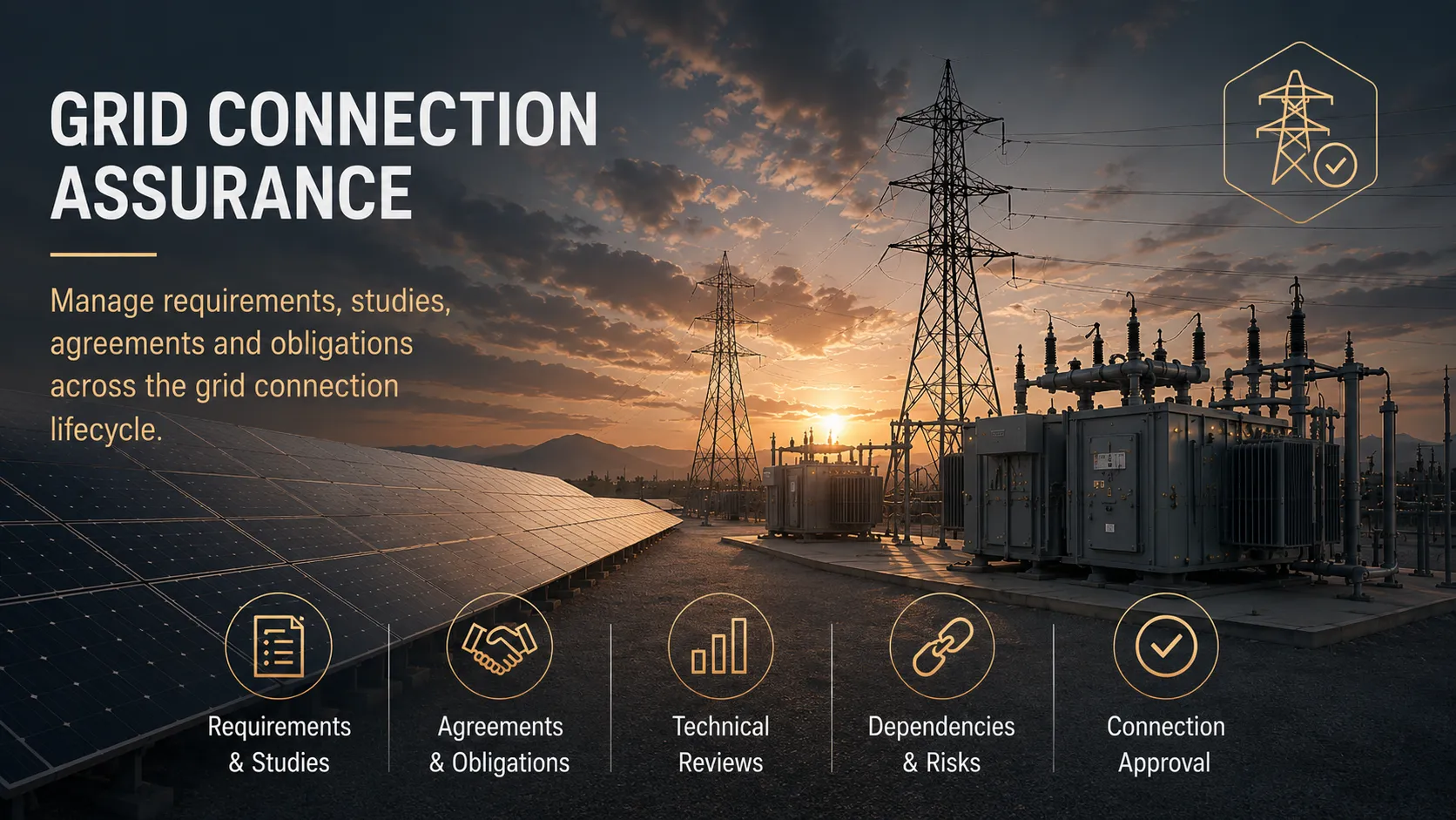 Grid Connection Assurance interface