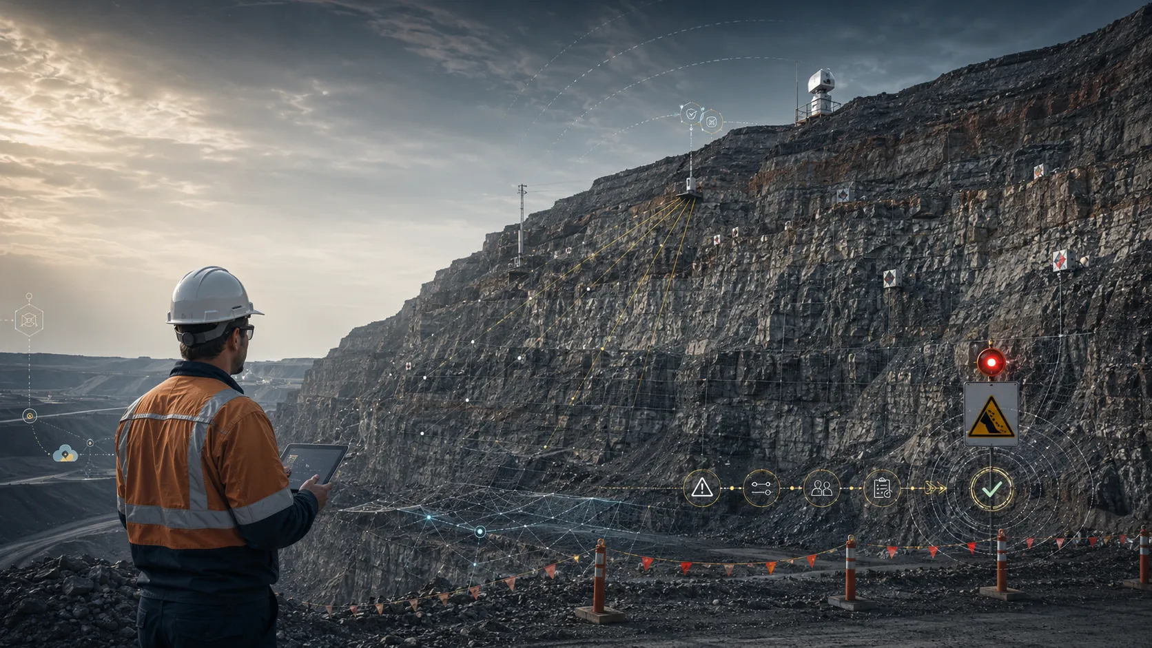 Mine Production & Sales Reporting interface
